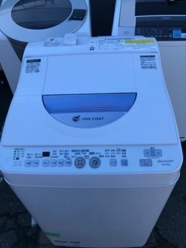 福岡市内配送設置無料　シャープ SHARP ES-TG55L-A [たて型洗濯乾燥機（5.5kg） ブルー系]