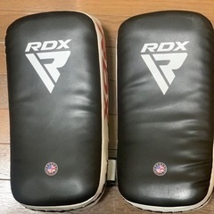 RDX キックミット レザー 革 衝撃 吸収 耐久 耐衝撃 カー...