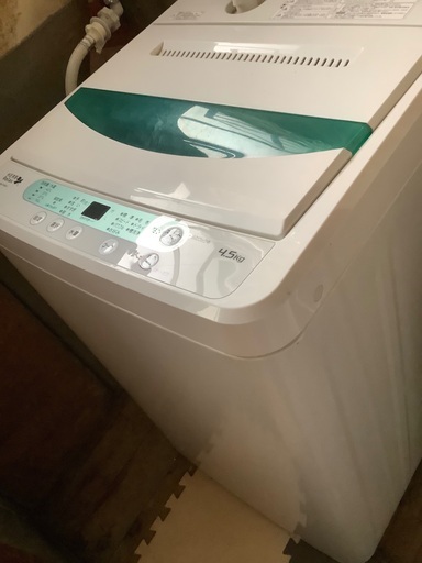 洗濯機　YAMADA YMW T45 2017年　4、5キロ