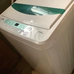 洗濯機　YAMADA YMW T45 2017年　4、5キロ