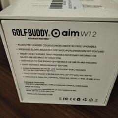 ゴルフバディ aim w12 新品
