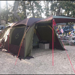 売れました。ありがとうございました！キャンプ　アウトドア　ロゴス テント 2ルームプレミアム PANELグレートドゥーブル XLセット 71809548 LOGOS スノピ　DOD 