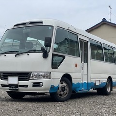 【ネット決済・配送可】トヨタ コースター バス ロング LX タ...