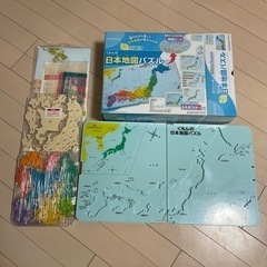 くもん　日本地図パズル　KUMON