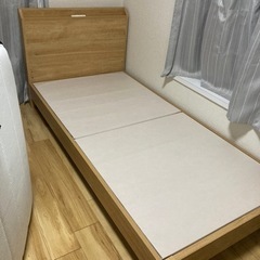 家具 ベッド シングルベッド