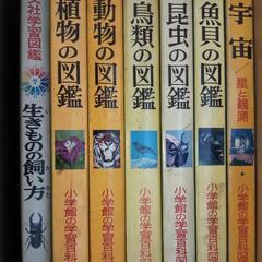 学習図鑑 小学館 旺文社 学習百貨図鑑 植物 動物 鳥類 昆虫 ...