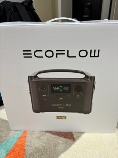 ecoflow river pro 売ります。