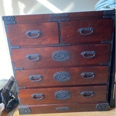 和箪笥 和風キャビネット 和室 骨董 和家具 アンティーク家具 レトロ