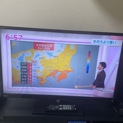 東芝REGZA 32S7 32型　テレビ　リモコン付　ファイヤT...