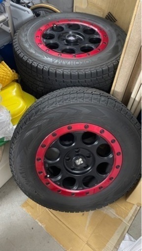 取りに来ていただける方限定 スタッドレス＋アルミ中古 デリカd5に履い 