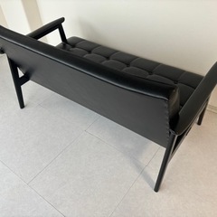 カリモク　Kチェア　2シーター   【値下げ交渉可】【あんしん決済可】