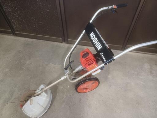 工進(ｺｰｼﾝ)手押し型エンジン草刈機(中古)EBCｰ26C