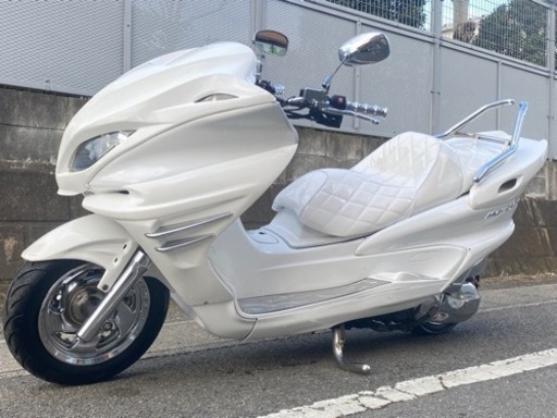 ♪人気の白♪ヤマハ マジェスティ 250cc 実働/良質WAKOS製品で