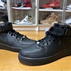 AirForce1 mid black 28.5cm 新品未使用　箱付