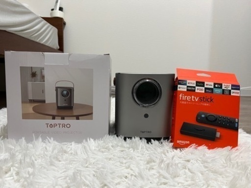 【最終値下げ】プロジェクターとAmazon fire TVstick