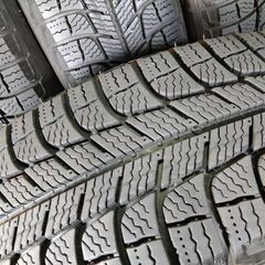 冬 VW ポロ 14インチ【富山】185/70R14 ミシュラン PCD100 フォルクス ワーゲン 純正ボルト対応 車検対応 アルミ 中古4本（VWセンターキャップなし）