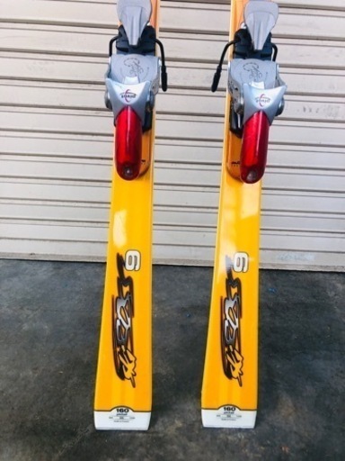 送料無料カービングスキー板 dynastar sc9 160 チューンナップ済み