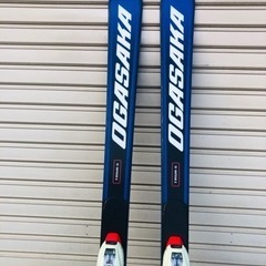 送料無料スキー板 オガサカTriun 180 マーカー金具付きチューンナップ済み