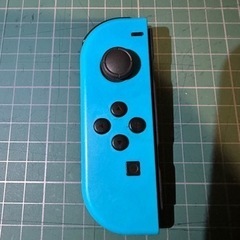 ニンテンドースイッチ　ジョイコン　ネオンブルー