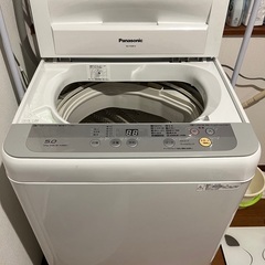 5.0kg 全自動洗濯機 抗菌加工 NA-F50B10 2017年製