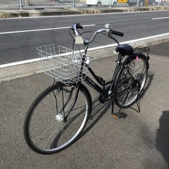 黒27インチ整備済中古自転車