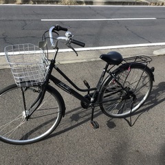 黒27インチ整備済中古自転車