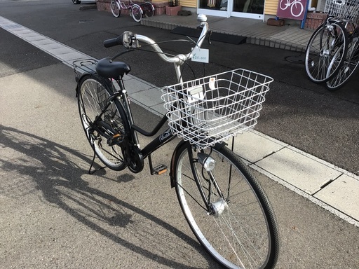 黒27インチ整備済中古自転車