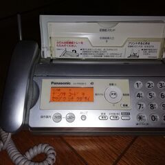 【受渡し先決定】パナソニック　FAX付き電話機　KX‐PW506...