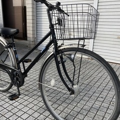 【27インチ自転車】外装6段変速付　LEDオートライト仕様　前後タイヤ、チェーン新品❗️若林自転車　浜大津店　SALE中❗️