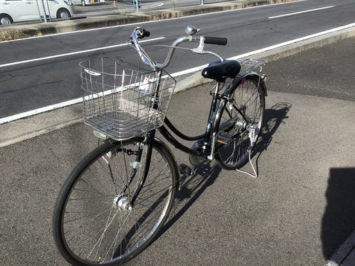マルイシ黒27インチ整備済中古自転車