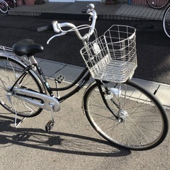 黒27インチ中古自転車整備済