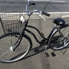 黒27インチ中古自転車整備済
