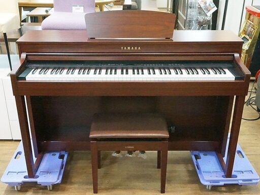 【期間限定値下げ中】(Y)北大前! 札幌 引取 YAMAHA ヤマハ Clavinova クラビノーバ 電子ピアノ CLP-430M ウォームマホガニー調仕上げ 2012年製 88鍵盤 2032043