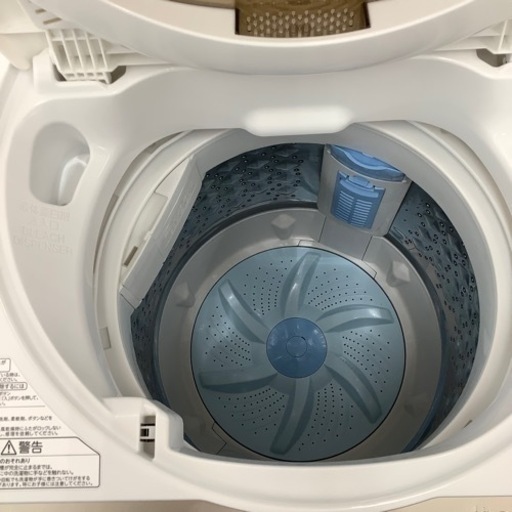 TOSHIBA 東芝 全自動洗濯機 AW-5G8 2019年製【トレファク 川越店】
