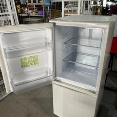 ☆激安冷蔵庫!!☆ SHARP 2ドア 2019年 どっちもドア 137L SJ-D14E