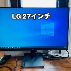 LG フレームレス モニター ディスプレイ 27MP450-B ...