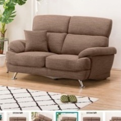 ニトリ 2人用布張りソファ NポケットA13 DR-DMO