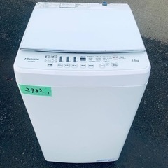 2982番 H isense✨洗濯機✨HW-G55B-W‼️