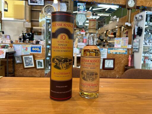 【愛品館八千代店】GLENMORANGIE 10年　旧ボトル　SCOTCH WHISKY