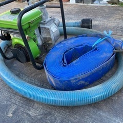 エンジンポンプ80MM PE-80FC セット埼玉県Kawasaki5.2馬力