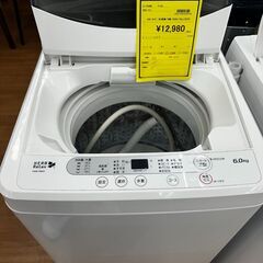 S仕/ヤマダ/洗濯機/YWM-T60A1/6kg/2018年製