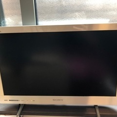 【受け渡し予定あり】SHARP テレビ22v