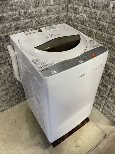 全国送料無料★3か月保証★洗濯機★2015年★東芝★5㎏★AW-5GC3★S-309