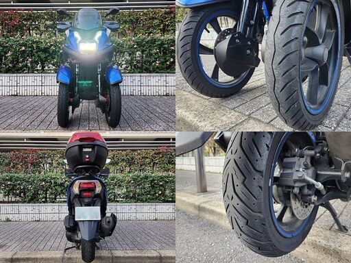 普通免許仕様】トリシティ125ABS SEC1Jブルーコア 走行多くも整備済
