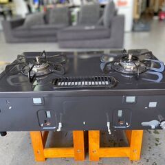 お値下げ中‼大阪⭐️エコマックス♻️「S14」美品 パロマ都市ガス用ガスコンロ IC-S87BM-1R 右強火力 2022年式【大阪市プレミアム付商品券🎫利用可能！】