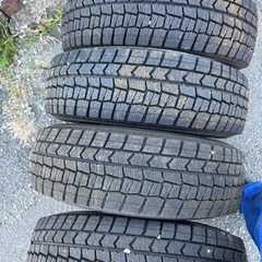 スタッドレスタイヤ　ホイール付き　185/70 R14 ダンロップ ウィンターマックス