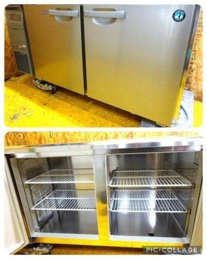 (1186) 新品 未使用 ホシザキ 業務用 コールドテーブル 台下冷凍冷蔵庫 RFT-150SNG-1 2023年製 W1500D600H800 厨房 飲食店 お引き取りも歓迎