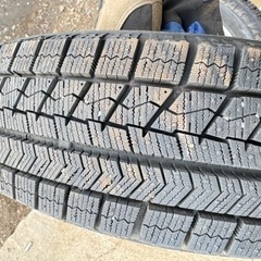 送料無料 バリ山155/65R13 4本中2本② 155/65R13 4本 バリ山