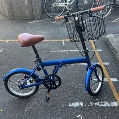 【ほぼ新品】折りたたみ自転車