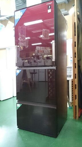 【愛品倶楽部柏店】シャープ 2021年製 350L 3ドア冷凍冷蔵庫 SJ-GW35G